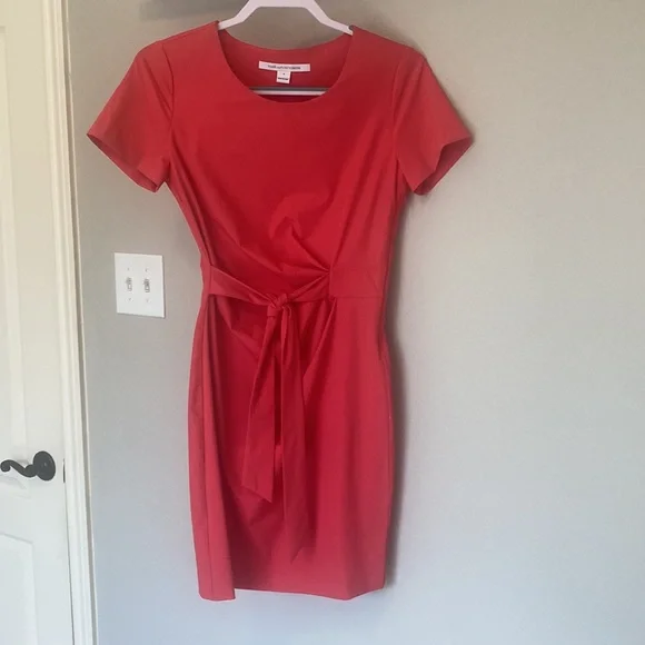 Diane Von Furstenberg Faux Wrap Dress Size 4 - Picture 3 of 9
